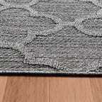 PATARA - Tapis intérieur/extérieur motif baroque gris - PAT4951GRI PATARA