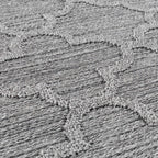 PATARA - Tapis intérieur/extérieur motif baroque gris - PAT4951GRI PATARA