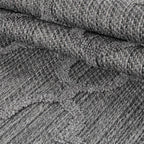 PATARA - Tapis intérieur/extérieur motif baroque gris - PAT4951GRI PATARA