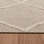 PATARA - Tapis intérieur/extérieur motif berbère beige - PAT4952BEI PATARA