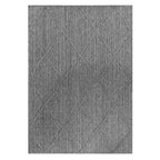 PATARA - Tapis intérieur/extérieur motif berbère gris - PAT4952GRI PATARA