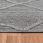 PATARA - Tapis intérieur/extérieur motif berbère gris - PAT4952GRI PATARA