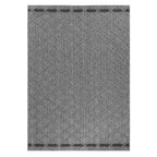PATARA - Tapis intérieur/extérieur motif losange gris - PAT4953GRI PATARA
