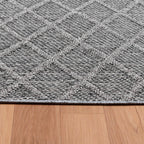 PATARA - Tapis intérieur/extérieur motif losange gris - PAT4953GRI PATARA