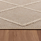PATARA - Tapis intérieur/extérieur motif oriental beige - PAT4955BEI PATARA