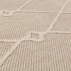 PATARA - Tapis intérieur/extérieur motif oriental beige - PAT4955BEI PATARA