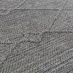 PATARA - Tapis intérieur/extérieur motif oriental gris - PAT4955GRI PATARA