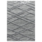 PISA - Tapis de salon à motif artistique gris - PIS4706GRI PISA