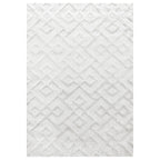 PISA - Tapis de salon à motif crème - PIS4708CRE PISA