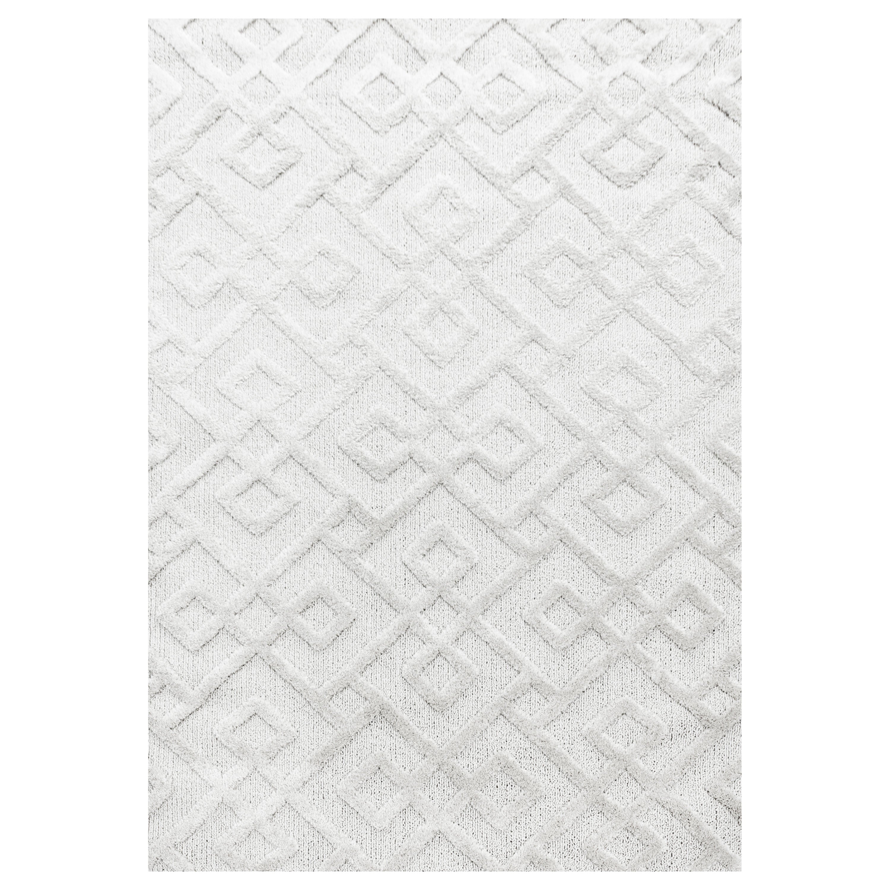 PISA - Tapis de salon à motif crème - PIS4708CRE PISA