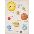 PLAY - Tapis enfant planète beige - PLA2019BEI PLAY