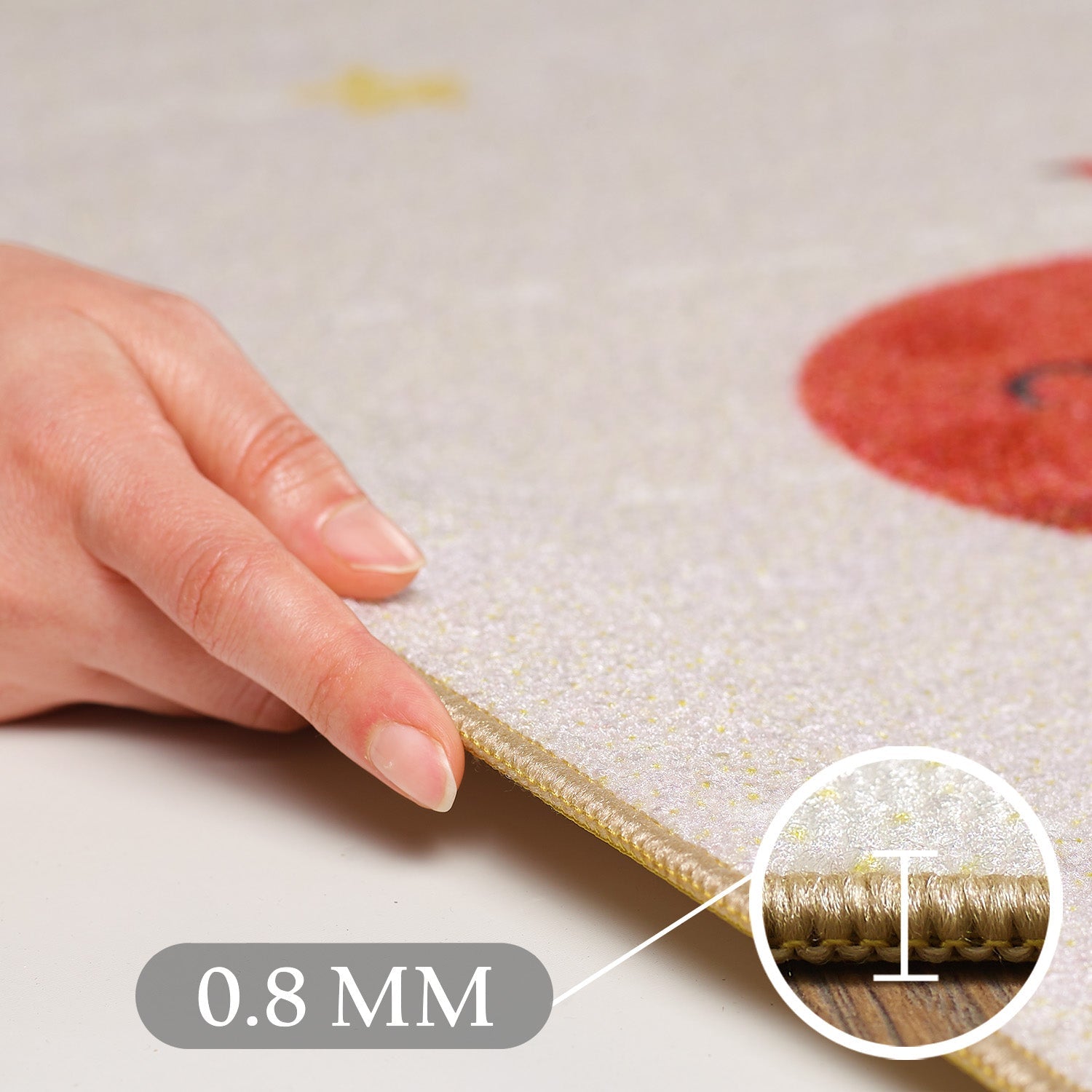 PLAY - Tapis enfant planète beige - PLA2019BEI PLAY
