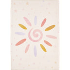 PLAY - Tapis enfant spirale étoile crème - PLA2021CRE PLAY