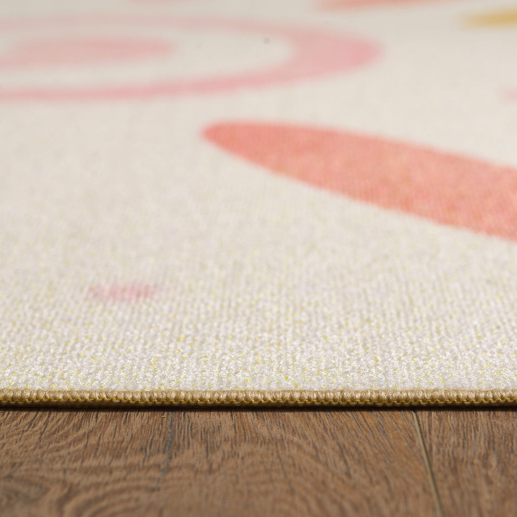 PLAY - Tapis enfant spirale étoile crème - PLA2021CRE PLAY