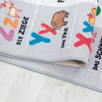 PLAY - Tapis enfant éducatif gris - PLA2904GRI PLAY
