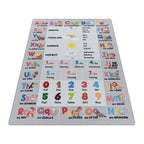 PLAY - Tapis enfant éducatif gris - PLA2904GRI PLAY