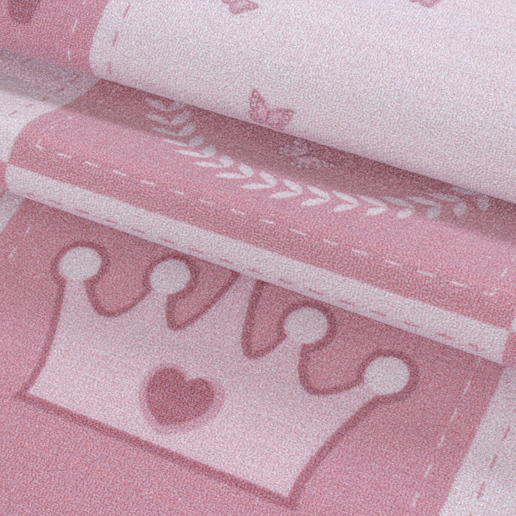 PLAY - Tapis enfant princesse rose - PLA2905ROS PLAY