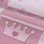 PLAY - Tapis enfant princesse rose - PLA2905ROS PLAY