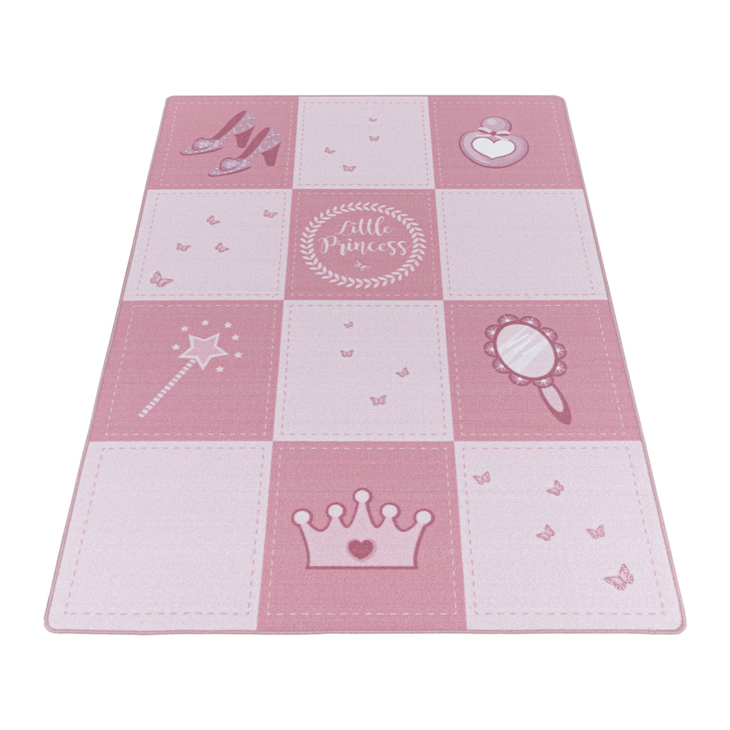 PLAY - Tapis enfant princesse rose - PLA2905ROS PLAY