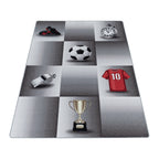 PLAY - Tapis enfant football gris - PLA2906GRI PLAY