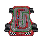 PLAY - Tapis enfant circuit voiture rouge - PLA2907ROU PLAY