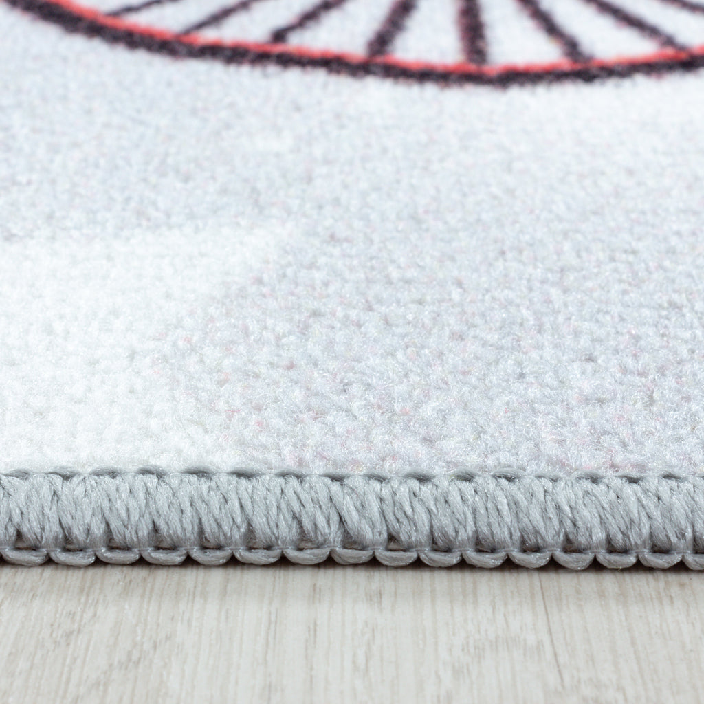 PLAY - Tapis enfant marelle cirque gris - PLA2909GRI PLAY
