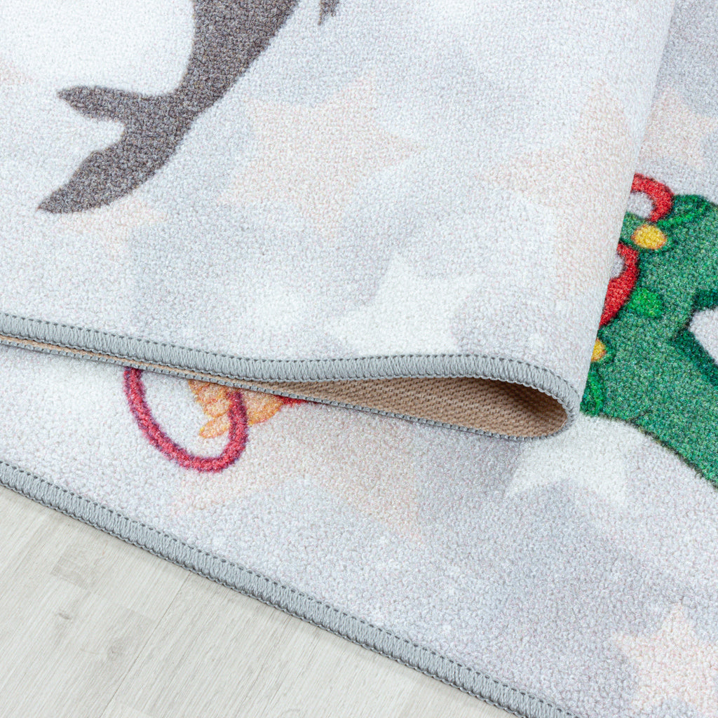 PLAY - Tapis enfant marelle cirque gris - PLA2909GRI PLAY
