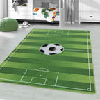 PLAY - Tapis enfant terrain de foot vert - PLA2911VER PLAY