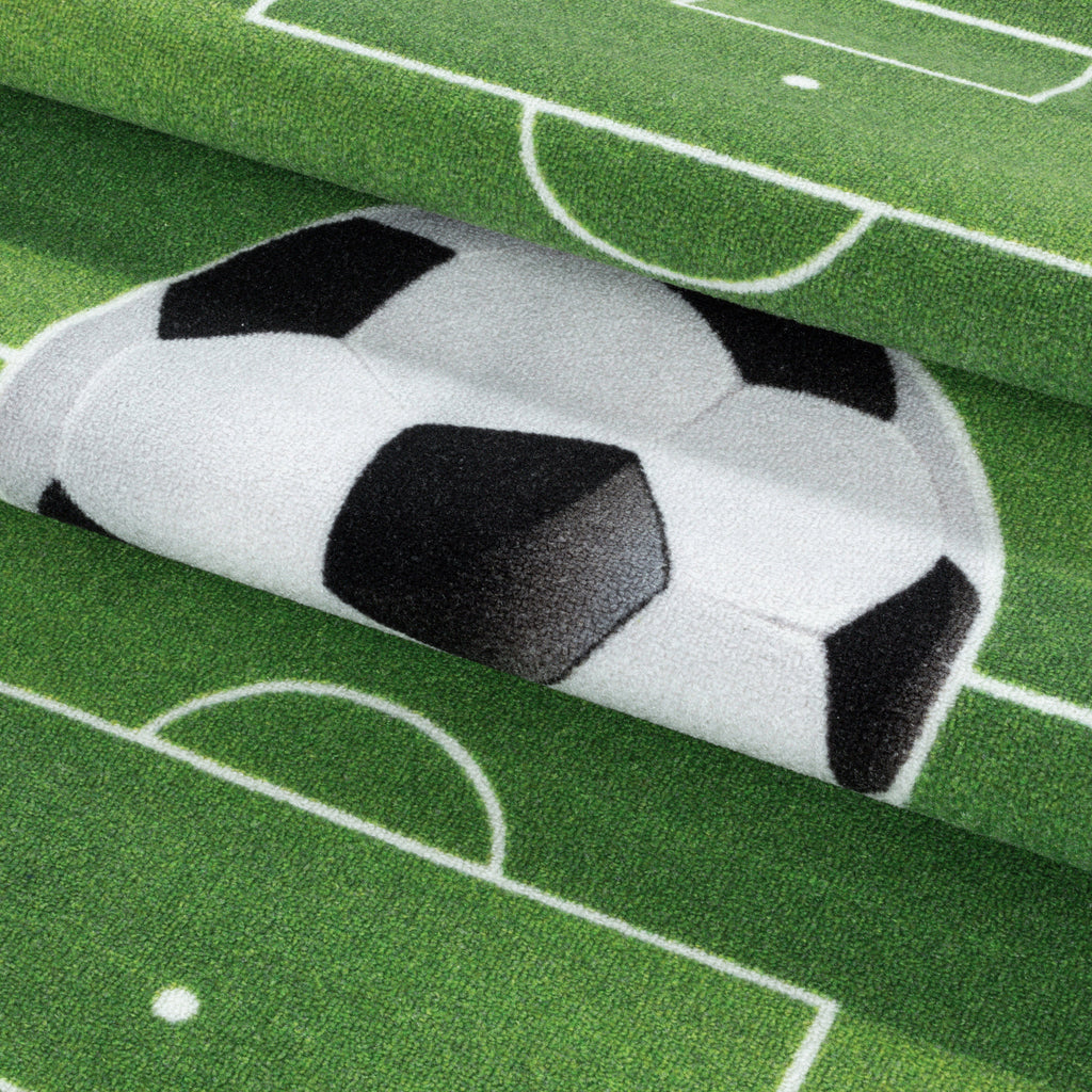 PLAY - Tapis enfant terrain de foot vert - PLA2911VER PLAY