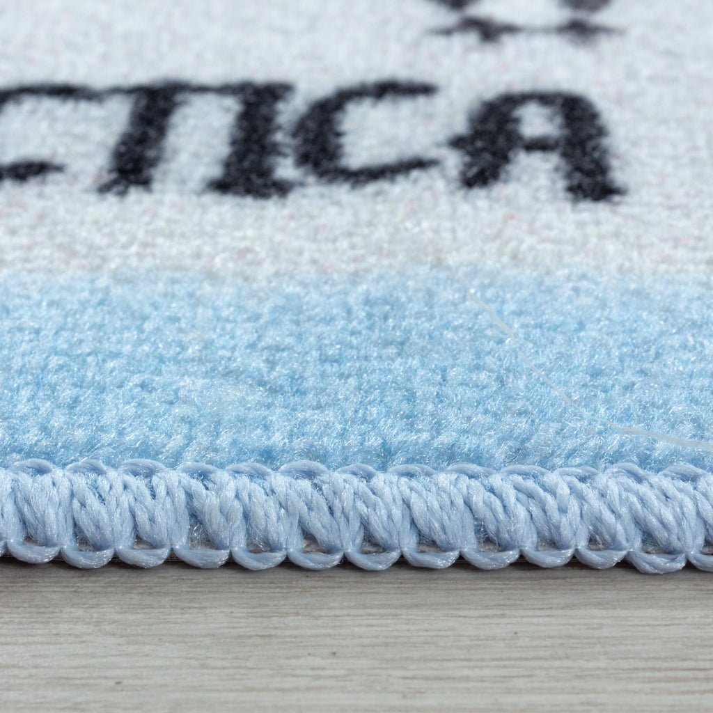 PLAY - Tapis enfant carte du monde bleu - PLA2917BLE PLAY