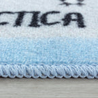PLAY - Tapis enfant carte du monde bleu - PLA2917BLE PLAY