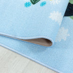 PLAY - Tapis enfant carte du monde bleu - PLA2917BLE PLAY