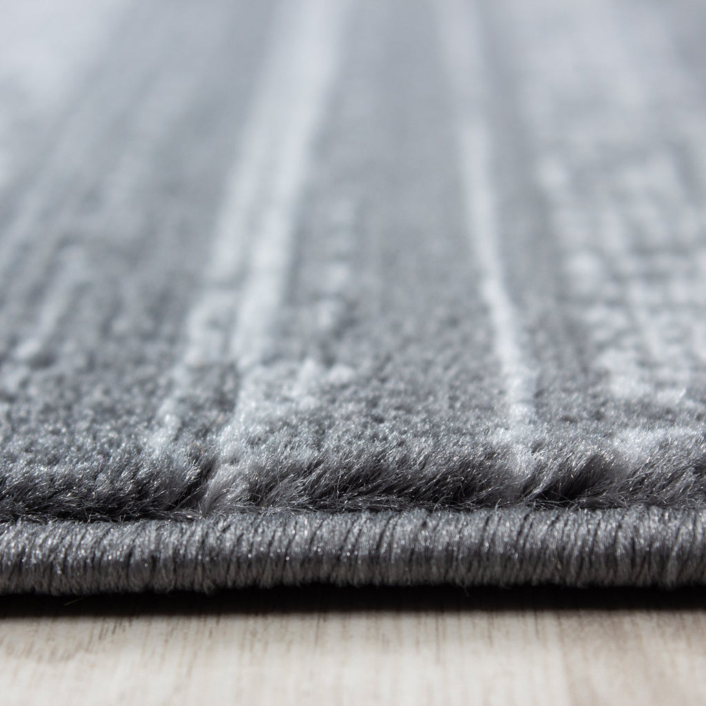 PLUS - Tapis uni à poils courts gris - PLU8000GRI PLUS