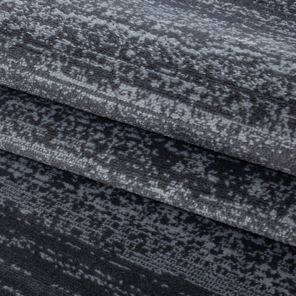 PLUS - Tapis uni à poils courts gris - PLU8000GRI PLUS