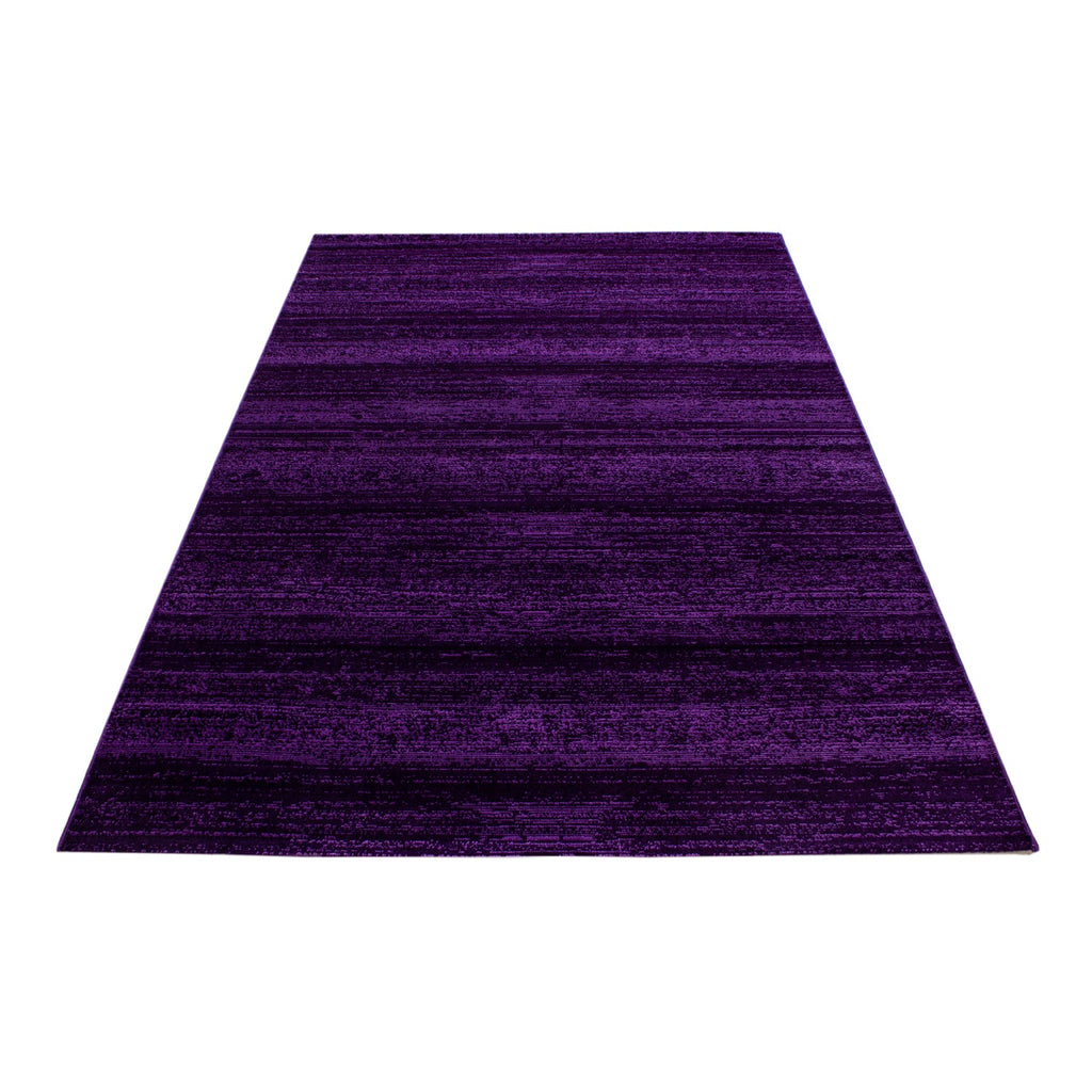 PLUS - Tapis uni à poils courts violet - PLU8000VIO PLUS