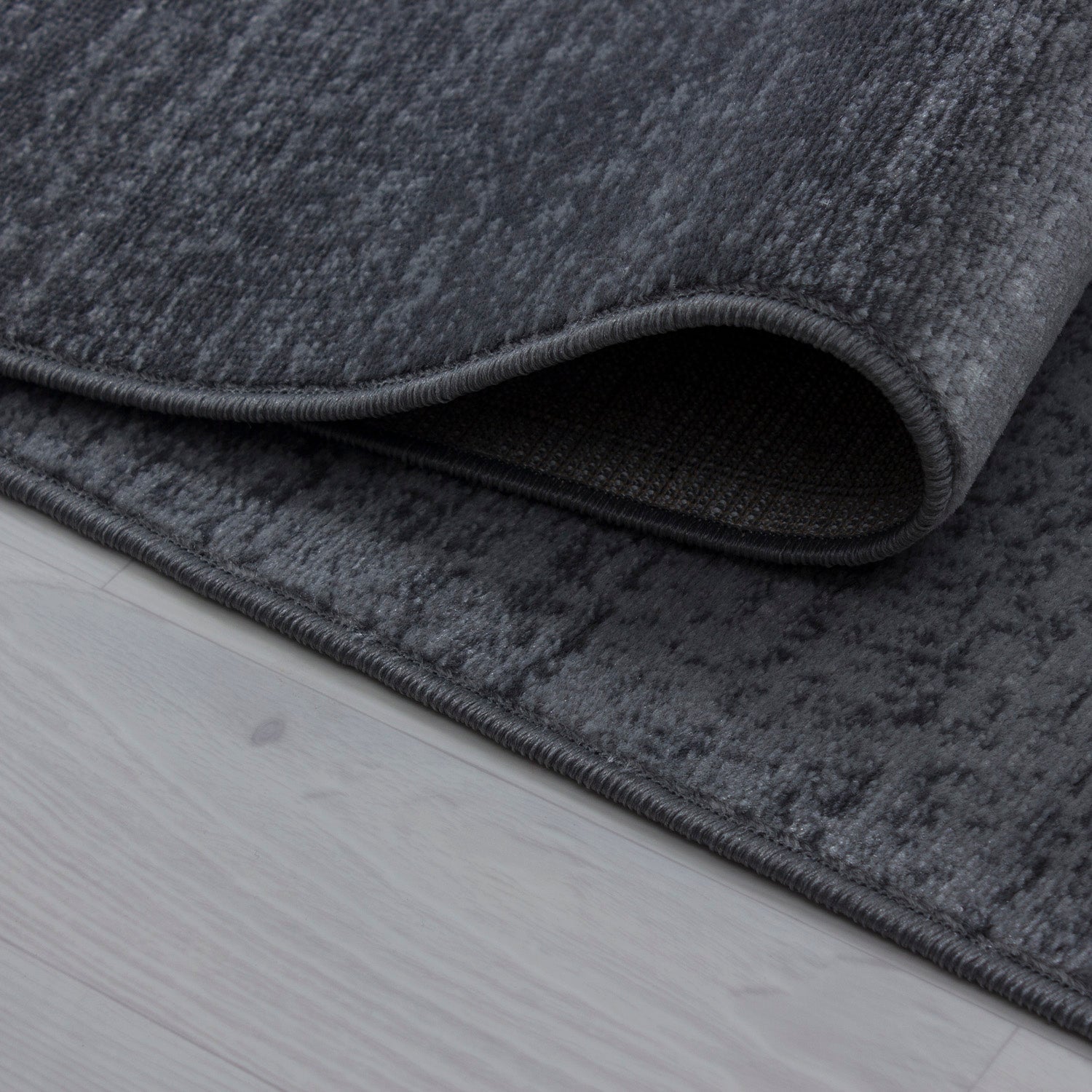 PLUS - Tapis à poils courts étoile gris - PLU8002GRI PLUS