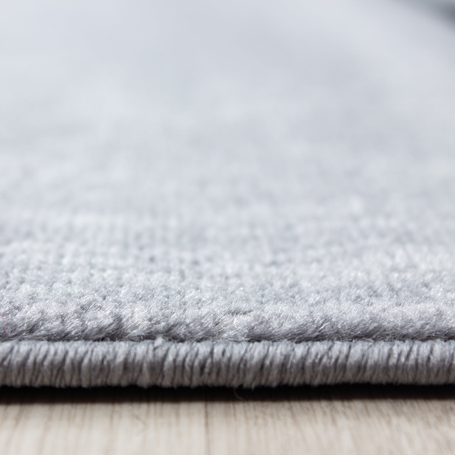 PLUS - Tapis à poils courts effet briques noir - PLU8007NOI PLUS