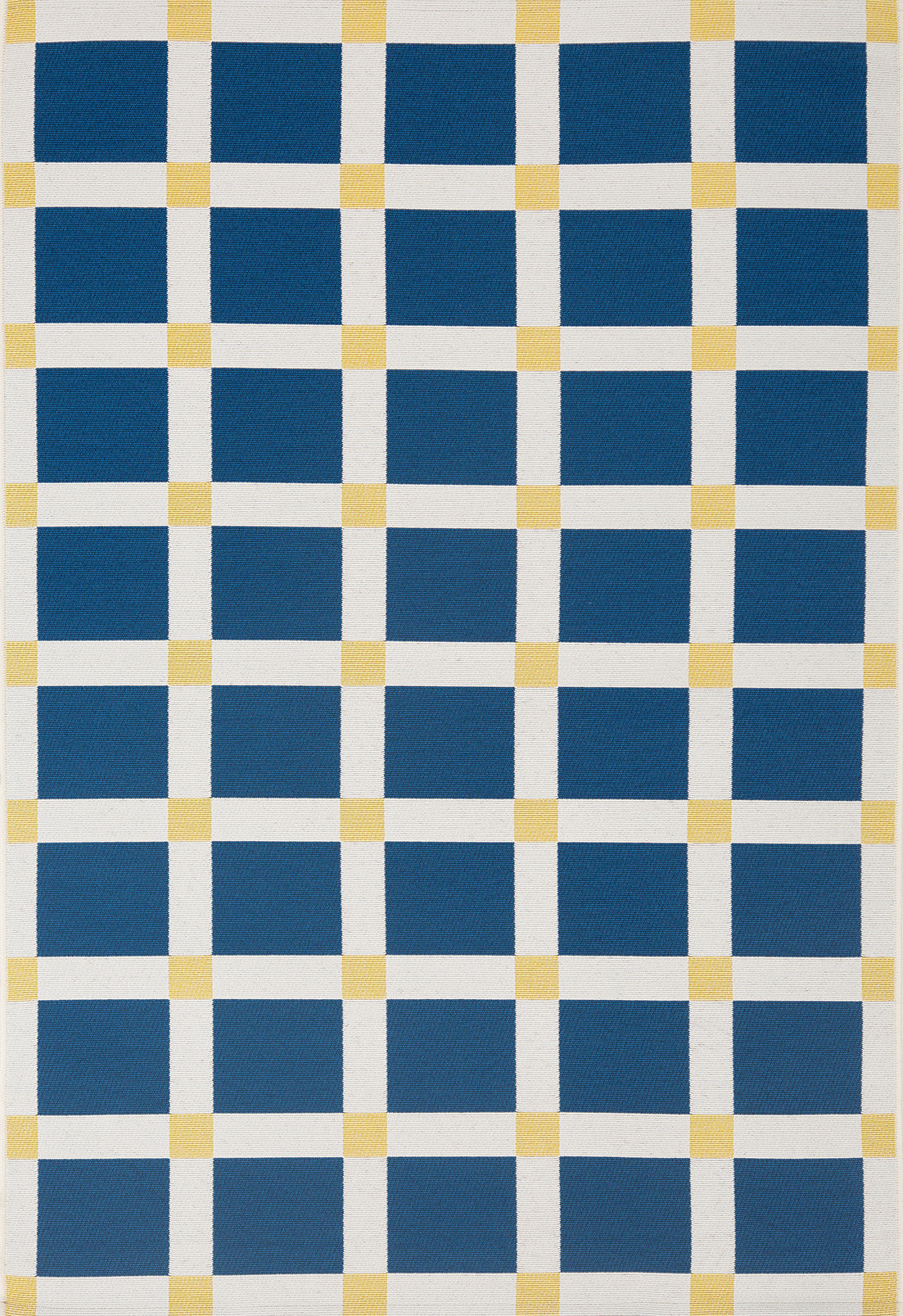 POSITANO - Tapis de terrasse bleu à carreaux - POS703BLE POSITANO
