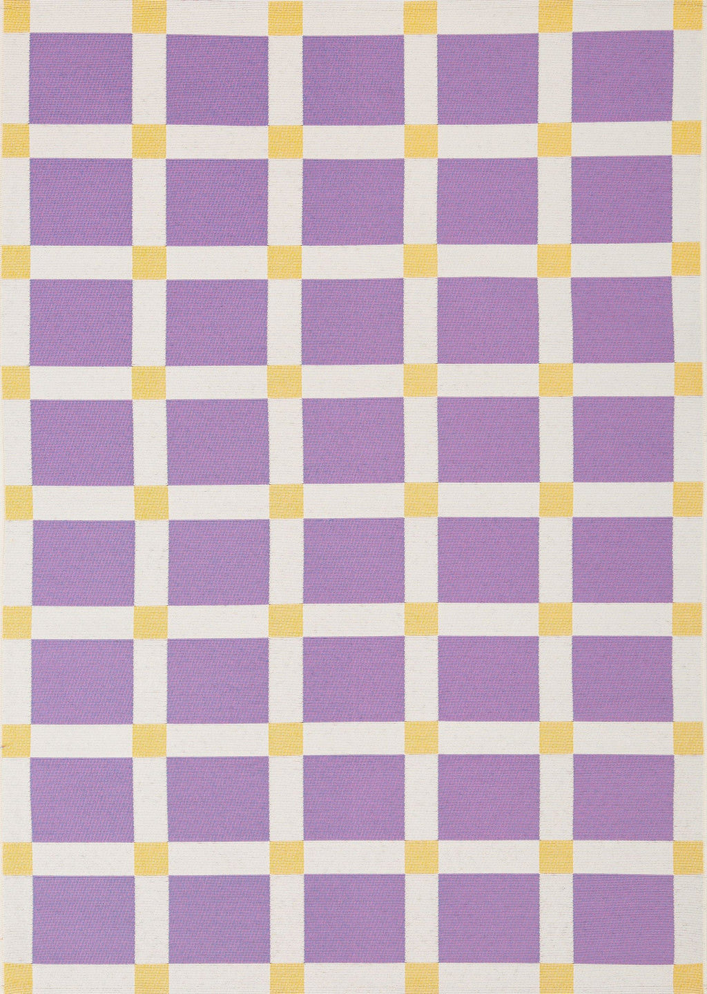POSITANO - Tapis de terrasse violet à carreaux - POS703VIO POSITANO