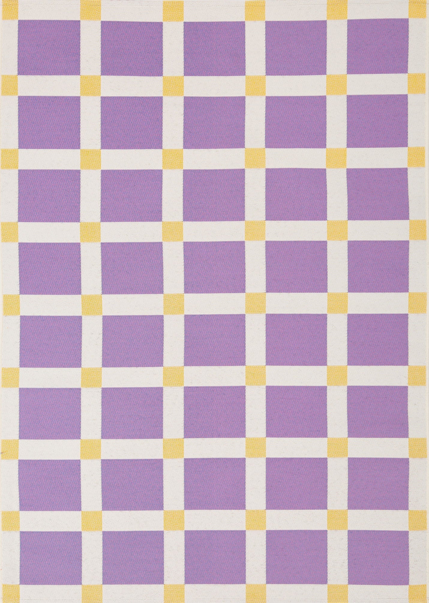 POSITANO - Tapis de terrasse violet à carreaux - POS703VIO POSITANO