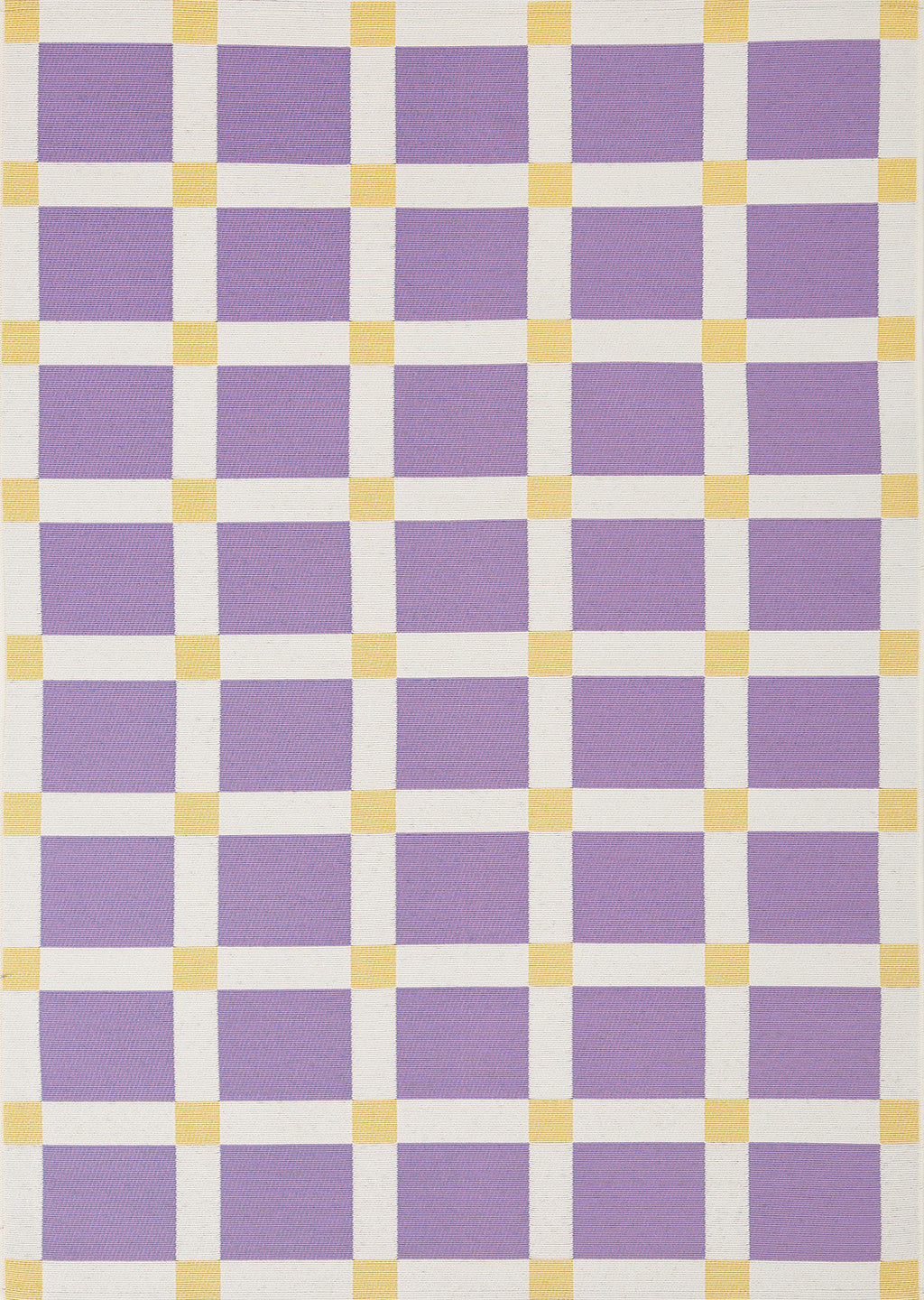 POSITANO - Tapis de terrasse violet à carreaux - POS703VIO POSITANO