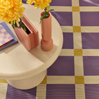 POSITANO - Tapis de terrasse violet à carreaux - POS703VIO POSITANO