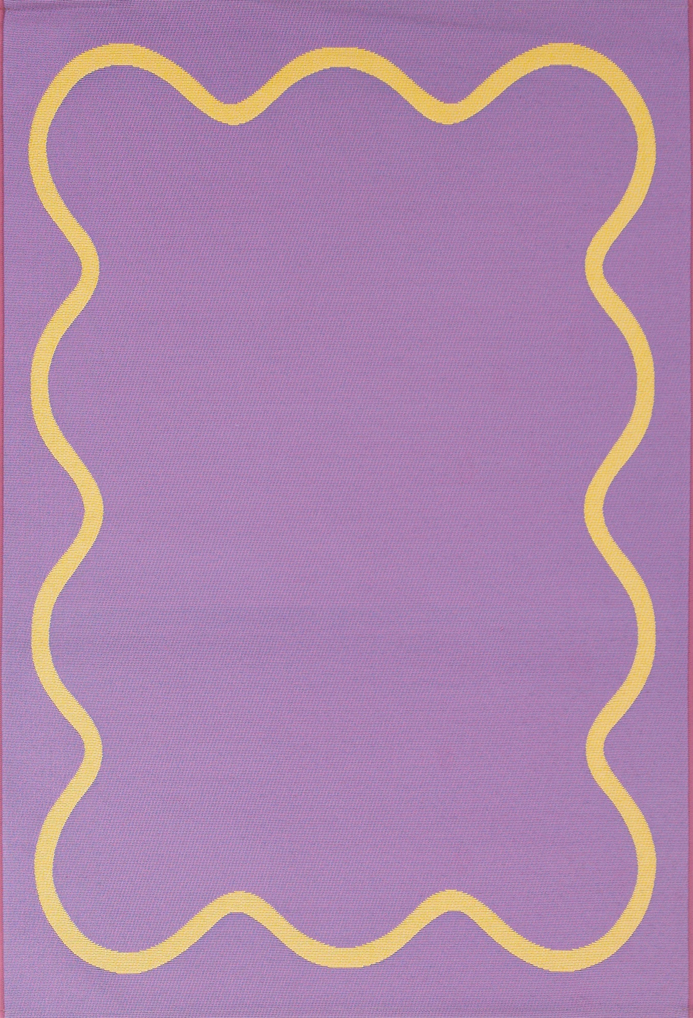 POSITANO - Tapis de terrasse violet à motif ondulé - POS704VIO POSITANO