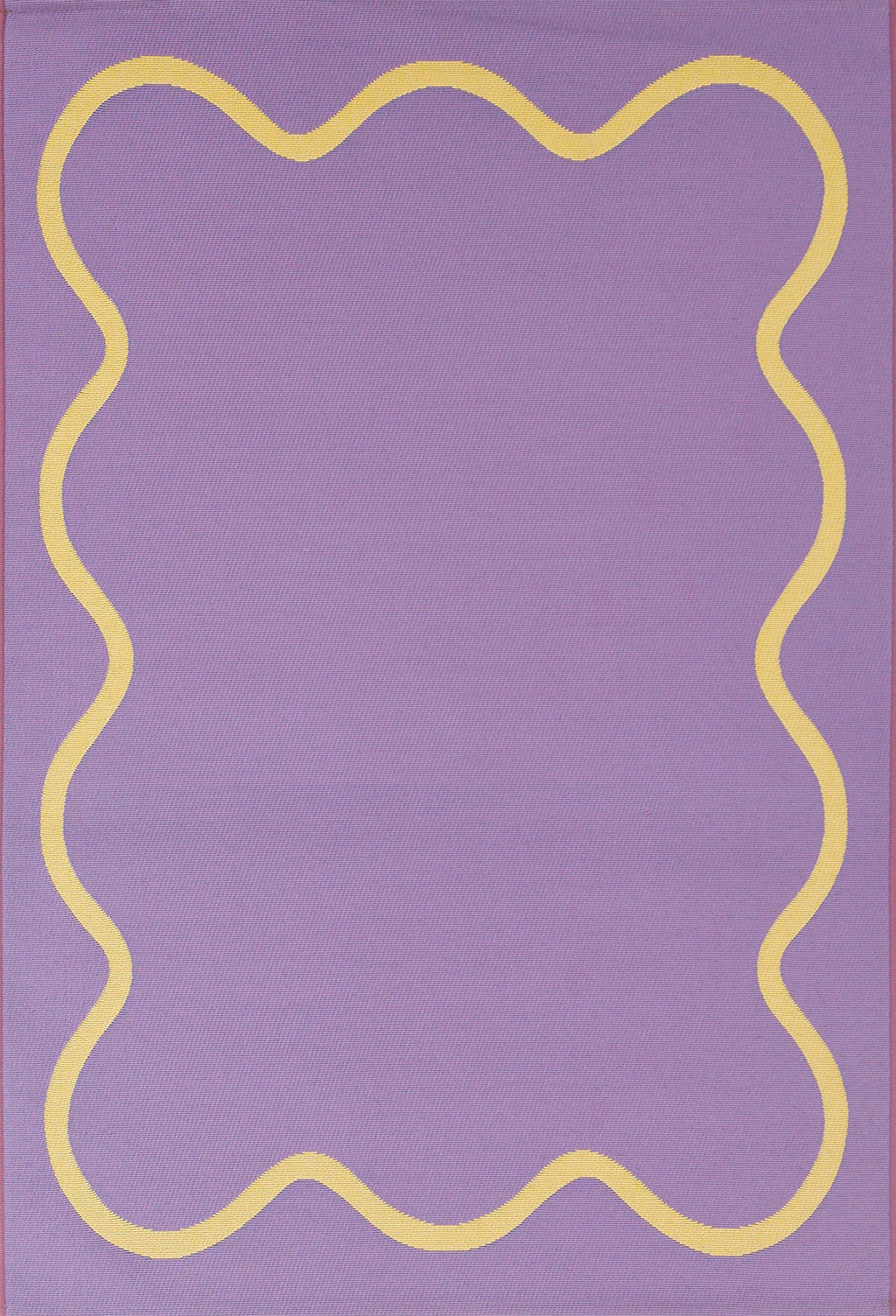POSITANO - Tapis de terrasse violet à motif ondulé - POS704VIO POSITANO