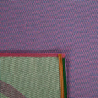 POSITANO - Tapis de terrasse violet à motif ondulé - POS704VIO POSITANO