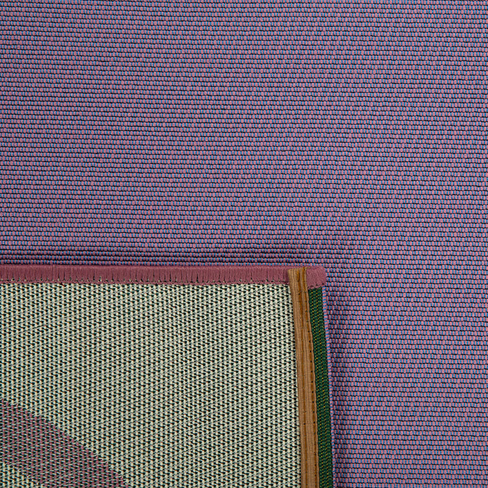 POSITANO - Tapis de terrasse violet à motif ondulé - POS704VIO POSITANO