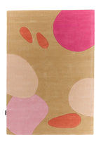 Nuage sucré – Tapis en laine multicolore aux motifs géométriques Nuage sucré