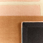 Rayon tendre – Tapis en laine aux nuances pastel Rayon tendre