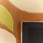 Rayon tendre – Tapis en laine design aux couleurs pastel Rayon tendre