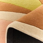 Rayon tendre – Tapis en laine design aux couleurs pastel Rayon tendre